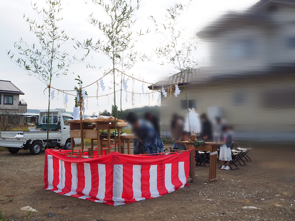 地鎮祭が執り行われました